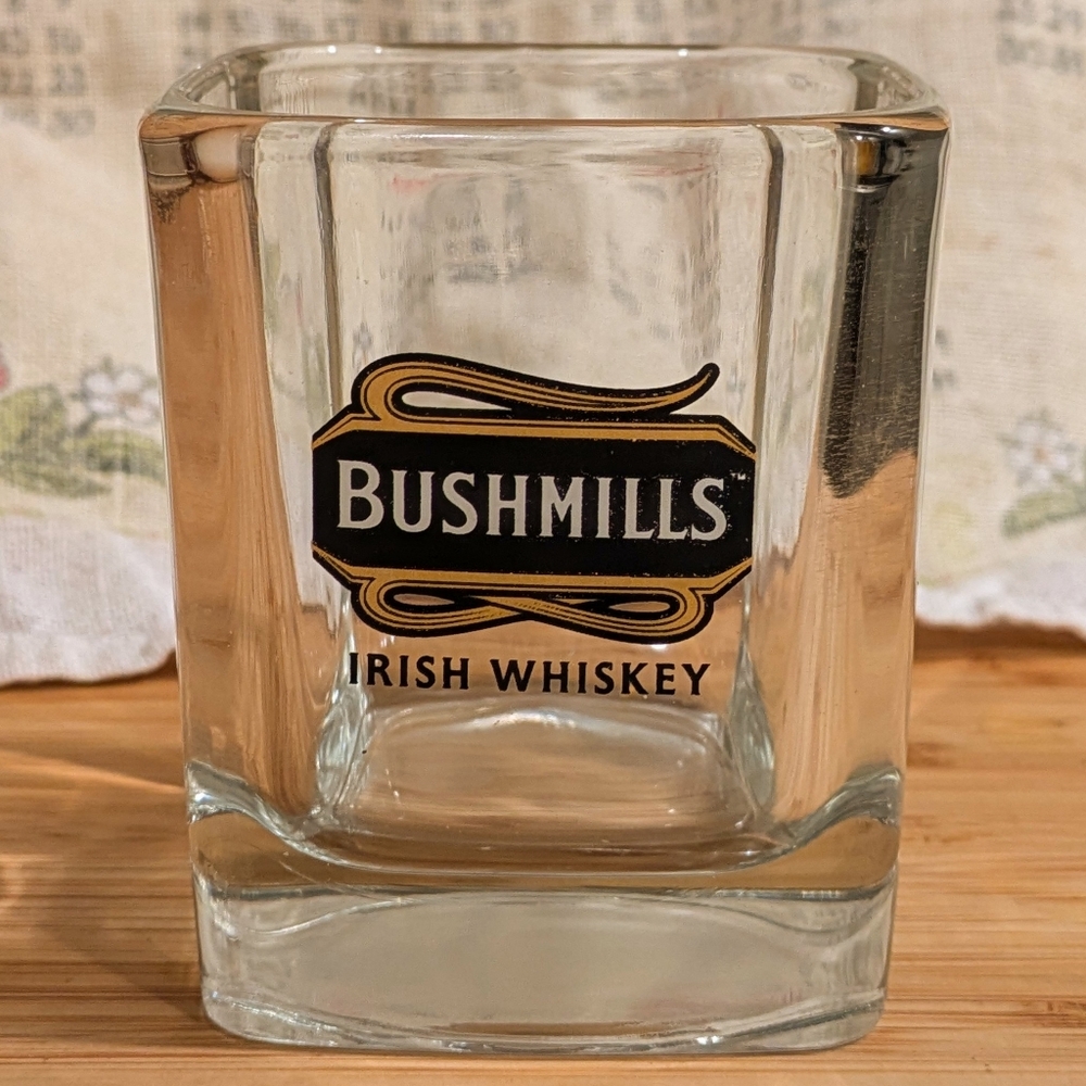 Bushmills Irish Whiskey Glass - Square Collectors Glass